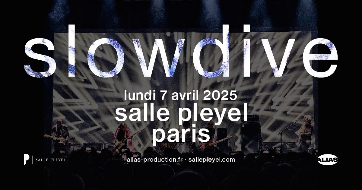 sallepleyel's tweet image. 🎙️ [ ANNONCE ]🎙️
Les très attendus @slowdiveband seront de retour en France en 2025 avec un passage par la Salle Pleyel le 7 avril ! 

🎫 MEV : 13/12 - 10H00 : tinyurl.com/3aw5ebuu