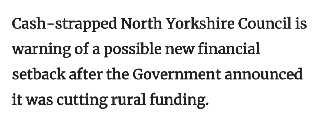 AnneBarden1's tweet photo. @Keir_Starmer I see you're driving rural communities into further poverty so much for labour being caring cheers Keir (sarcasm in case you don't get it) see this from Harrogate advertiser https://t.co/lrlpqp8nKB