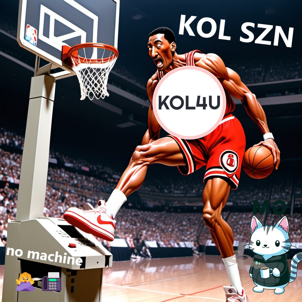 kol4u_xyz's tweet photo. Now that the KOLs have claimed decisive victory ✌️ over the AI menace, KOL4U is moving on to cook 👩‍🍳 bigger things...

Inspired by the great KOL Scot (@ScottiePippen), KOL4U has launched new features that will shake 🫨 Web3 for decades to come.

👀 https://t.co/MtF6SSpKWO https://t.co/rvtrqw8x8q
