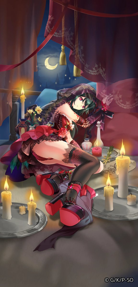 stb_db's tweet photo. 【新スキン実装】
夜の眷属 暁凪沙

実装を記念して全身イラストを公開！
アニ��ーサリーイベントも開催中！

本作だけのオリジナルイラスト多数収録
▼ #ストデイ のプレイはコチラから！
https://t.co/l7CDJx0T6k

#ストブラ https://t.co/iRqrG2IjzU