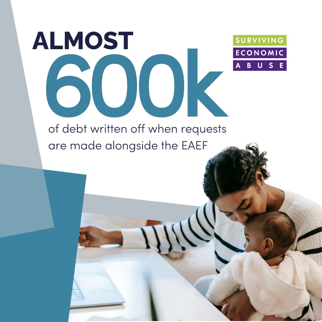 The Economic Abuse Evidence Form is a pioneering information-sharing tool - devised by <a href="/MoneyAdvicePlus/">Money Advice Plus #BrightonHove #Eastbourne</a> and piloted together with support from the <a href="/TNLComFund/">The National Lottery Community Fund</a> - which means victim-survivors do not have to repeat their story. 

Using evidence in the form, creditors decided to