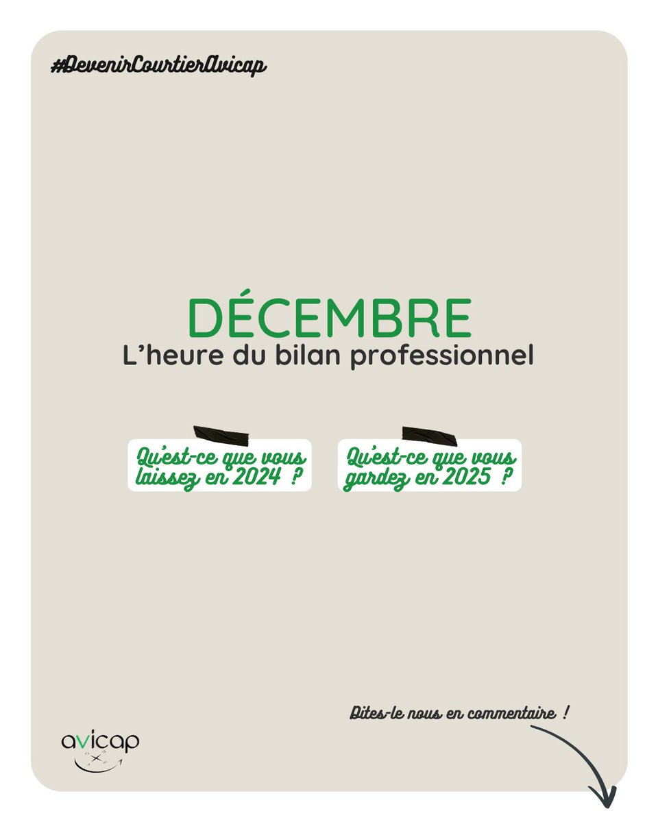 Chez AVICAP, on garde : 
✅ Un accompagnement solide
✅ Une culture d’équipe 
✅ Une rémunération attractive 

On laisse : 
❌ Les process compliqués 
❌ Le manque de reconnaissance
❌ Les plafonds de croissance

Et vous ?

#OnRecrute #Courtier #Credit #Immobilier #Assurance