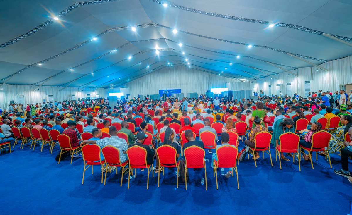 CityofKigali's tweet image. The Kigali #JobNet kicks off today at #KCEV (Camp Kigali)!

Participants are engaging in sessions on how to prepare job application documents, master interview techniques, and adopt professional behaviour in the workplace. They will also connect with mentors to explore