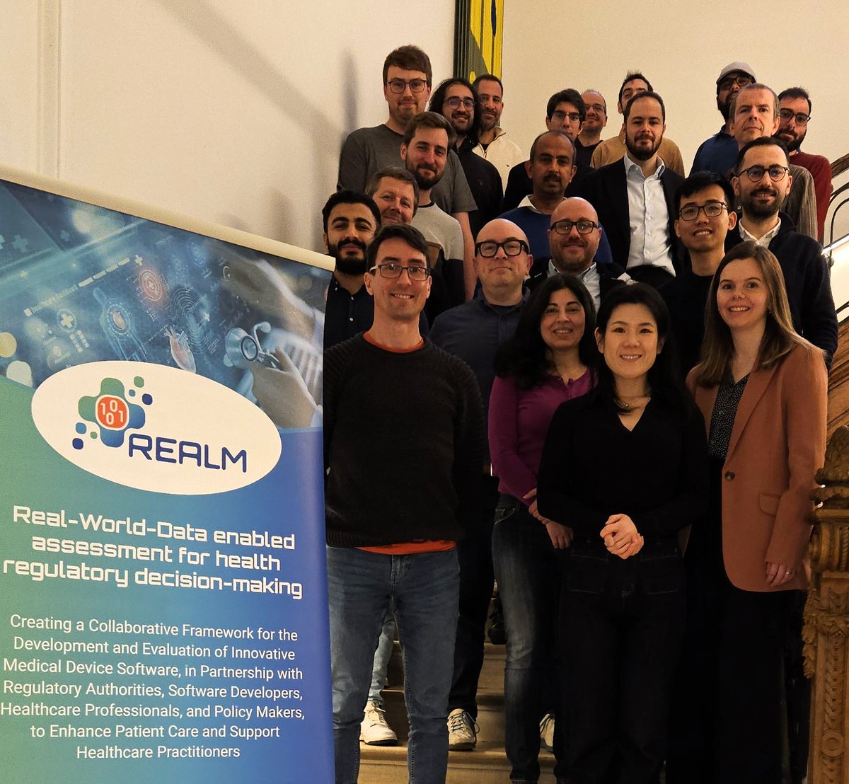 🚀We’re proud to share highlights from our recent Technical Workshop, where we discussed advancements on the #REALM platform. Thank you to all our partners for their commitment and teamwork in the whole process. 👏
Learn more about our progress here 🔗 realm-ai.eu/news/realm-par…