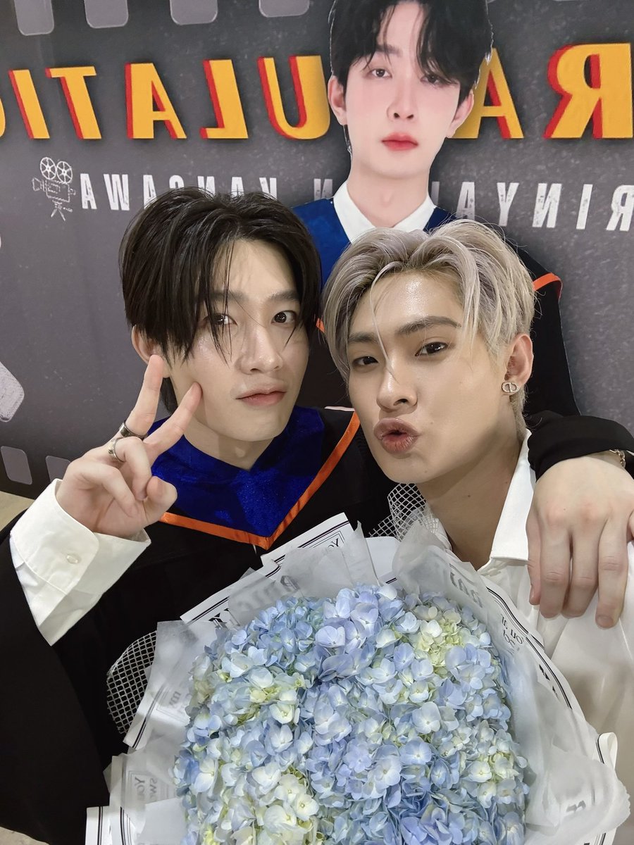 ThaimazingMNL's tweet photo. Congratulations on your graduation, Yim! @mynameis_yim ✨

#YimGraduationDay #mynameis_yim 
📸 mynameis_yim, TutorKrp (X) https://t.co/HOaYKKYQXt