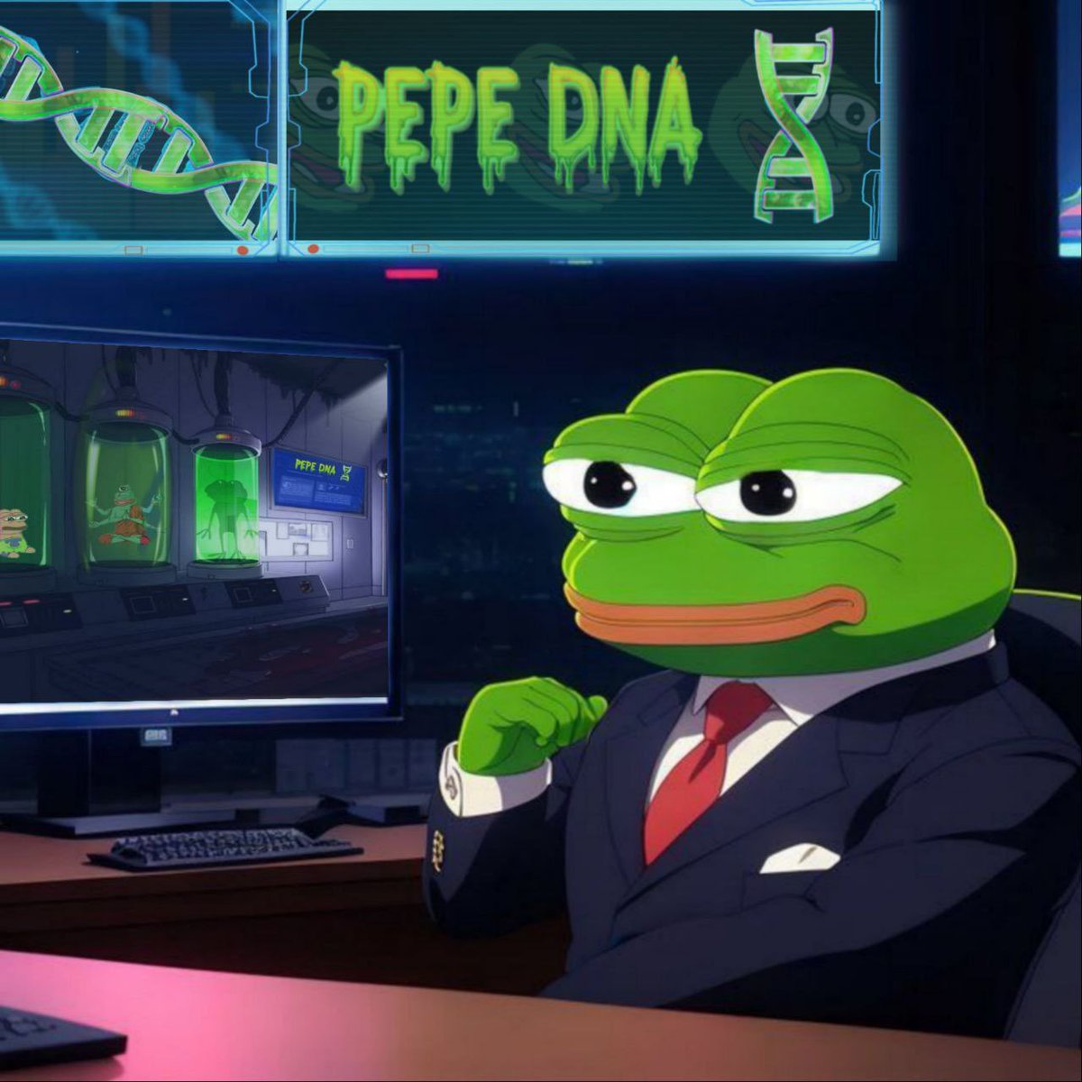 DNAPEPE's tweet photo. $DNAPEPE  
🧬🧬🧬
  #DNAPEPE
🧬🧬🧬

🌟 It’s in our genes to lead the meme coin game—$DNAPEPE is here to stay! 💚💥

1bPtq23cA42PTK4d4L3NdD7oCanErTRCWTiccuMHtaX

#DNAPEPE #DNA #PEPE #binance #SOL #ELONMUSK https://t.co/VVrwnHJAia