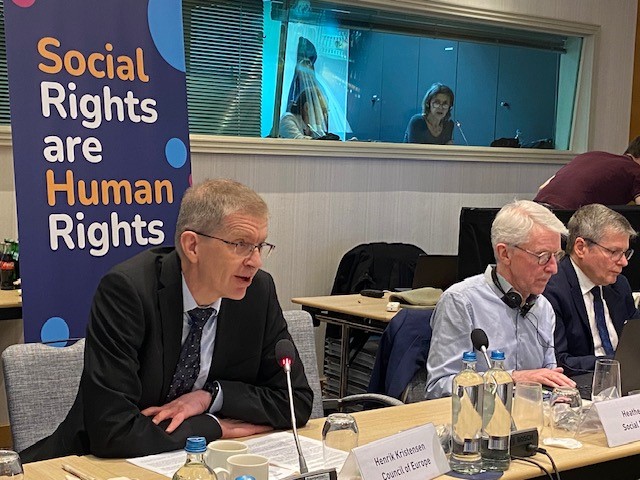 Council of Europe Social Rights (@coesocialrights) on Twitter photo "The lives of millions of Europeans are impacted by increasing poverty, social exclusion, homelessness, and inequality. It is our collective responsibility to respond decisively ensuring that no one is left behind."- Henrik Kristensen, Head of Social Rights Dept at <a href="/coe/">Council of Europe</a> "The lives of millions of Europeans are impacted by increasing poverty, social exclusion, homelessness, and inequality. It is our collective responsibility to respond decisively ensuring that no one is left behind."- Henrik Kristensen, Head of Social Rights Dept at <a href="/coe/">Council of Europe</a>