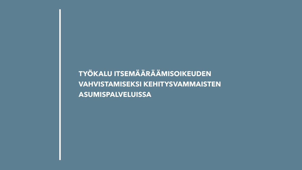 Ihmisoikeuskeskus (@fin_nhri) on Twitter photo Kehitysvammaisten asumispalveluiden järjestäjille tarkoitettu <a href="/FIN_NHRI/">Ihmisoikeuskeskus</a> ja <a href="/oikeusasiamies/">EOA viestintä</a> kehittämä itsearviointityökalu on päivitetty.
Tutustu ja lataa työkalu käyttöösi: 👉 bit.ly/4fdbUQQ Kehitysvammaisten asumispalveluiden järjestäjille tarkoitettu <a href="/FIN_NHRI/">Ihmisoikeuskeskus</a> ja <a href="/oikeusasiamies/">EOA viestintä</a> kehittämä itsearviointityökalu on päivitetty.
Tutustu ja lataa työkalu käyttöösi: 👉 bit.ly/4fdbUQQ
