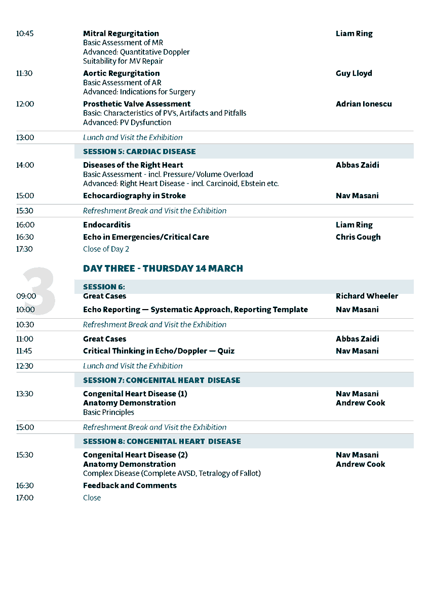 #CardiffEcho25 has been accredited by the Federation of the Royal Colleges of Physicians of the United Kingdom for 18 CPD credits

With approximately 7 weeks to go, don’t miss your opportunity to submit your study leave requests and secure your spot today!
millbrook-events.co.uk/event/CardiffE…