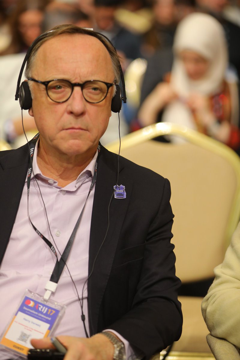 الشكر موصول لسعادة السفير الهولندي في الأردن هاري فيرفاي على حضوره حفل افتتاح ملتقى أريج السنوي السابع عشر ودعم السفارة الهولندية في عمان لعمل أريج في الصحافة الاستقصائية والسلامة الرقمية.