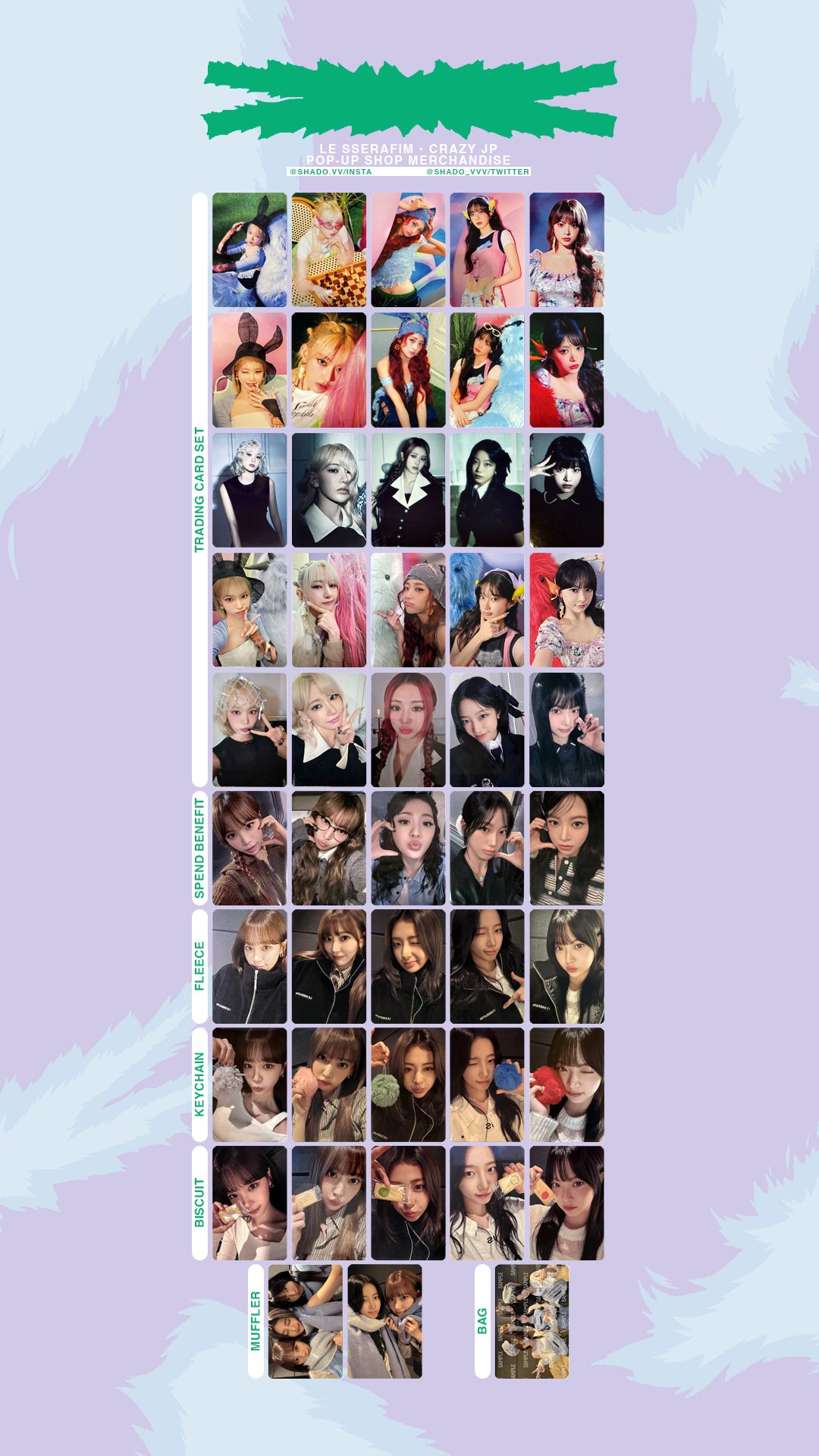 V | maker of le sserafim photocard templates!! on X: 