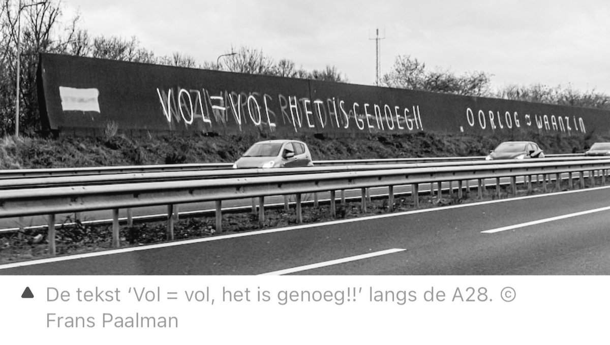 Langs de A28 bij Zwolle.
Bent u het hiermee eens?