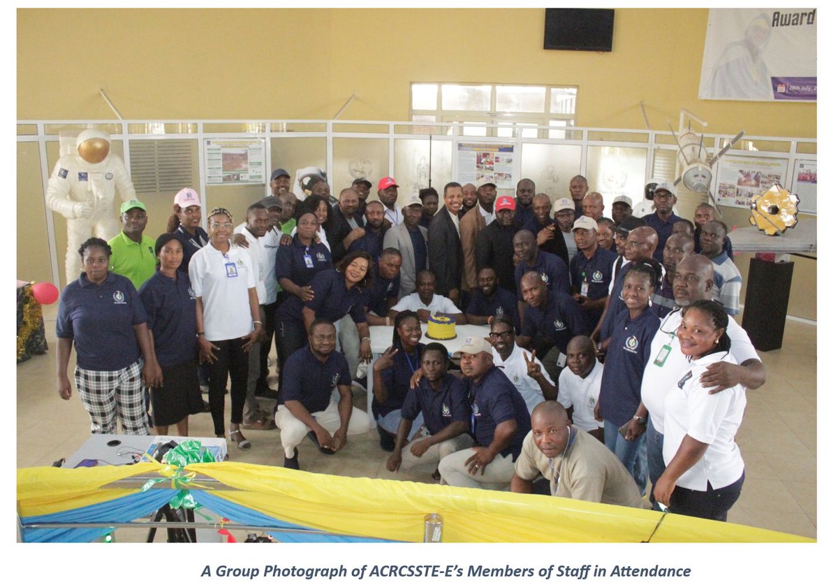 CSSTE (@csste3) on Twitter photo Engr. Dr. Seyi Olatoyinbo, hosted a gathering to celebrate the year's successes, recognize outstanding staff, and promote staff welfare. <a href="/NASRDA_Official/">National Space Research and Development Agency</a> <a href="/NASRDA/">NASRDA</a> <a href="/Nasrdacbss/">NASRDA Centre For Basic Space Science</a> <a href="/CBSS_Explore/">NASRDA AstroWorld</a> <a href="/cstpnasrda/">Cstp-Nasrda</a> <a href="/MediaNASRDA1/">Media@NASRDA</a> <a href="/CstdNasrda/">CSTD-NASRDA</a> #Staff arcsstee.org.ng/arcsste-e-hold… Engr. Dr. Seyi Olatoyinbo, hosted a gathering to celebrate the year's successes, recognize outstanding staff, and promote staff welfare. <a href="/NASRDA_Official/">National Space Research and Development Agency</a> <a href="/NASRDA/">NASRDA</a> <a href="/Nasrdacbss/">NASRDA Centre For Basic Space Science</a> <a href="/CBSS_Explore/">NASRDA AstroWorld</a> <a href="/cstpnasrda/">Cstp-Nasrda</a> <a href="/MediaNASRDA1/">Media@NASRDA</a> <a href="/CstdNasrda/">CSTD-NASRDA</a> #Staff arcsstee.org.ng/arcsste-e-hold…