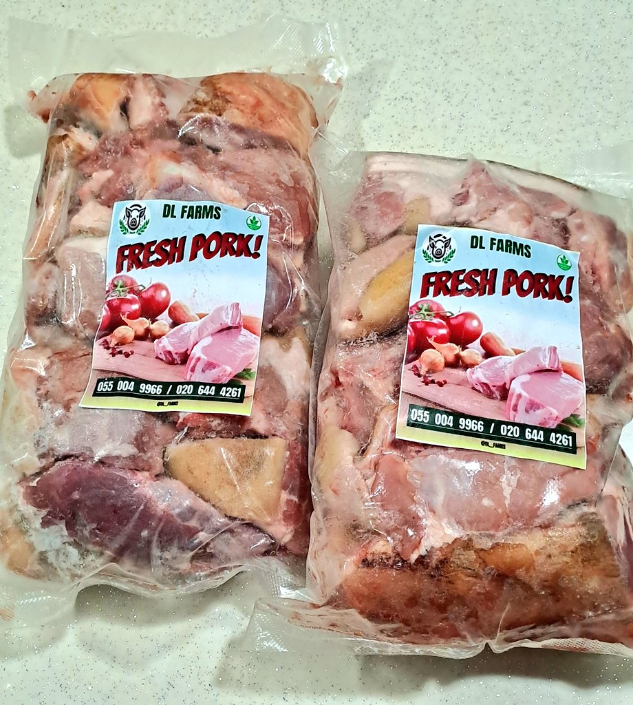 DL_Farms's tweet photo. We are taking orders for our fresh pork. 

DM or call. 020 6444 261 (whatsapp)\055 004 9966 (Call only) https://t.co/eLMhVdOEFk