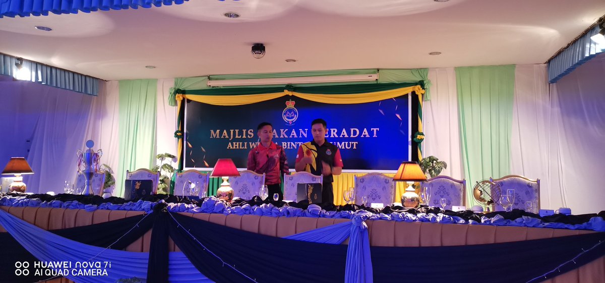 WismaLumut's tweet photo. Alhamdulillah, selesai persiapan Majlis Makan Beradat #Wismabintaralumut bagi menghargai bakal pesara PW dan Bintara TLDM. Semoga dipermudahkan segala urusan pada malam nanti. Ayuh BINTARA, sama-sama kita jayakan majlis yang gilang gemilang ini...!!!
BINTARA TULANG BELAKANG TLDM. https://t.co/QzinXUyjCC