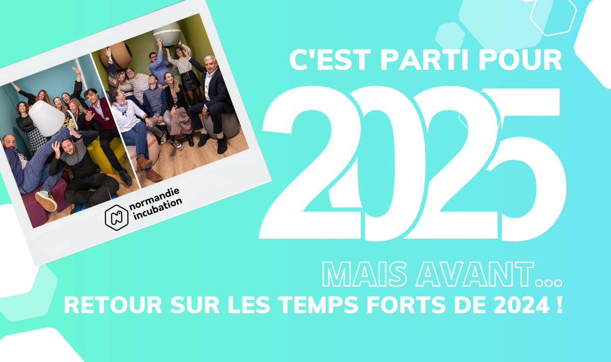 [🧐 Rétrospective 2024]

Encore une belle année pour l’incubateur ! 

Notre rétrospective collective est là pour revivre les moments marquants, chaque membre de l’équipe y partage son highlight 2024. 

Curieux ? C’est par ici :
👉normandie-incubation.com/retrospective-…