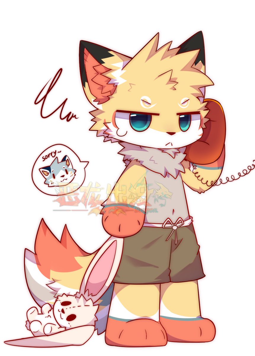 Polong404's tweet image. 今晚不回家吗（哭唧唧）
#furry