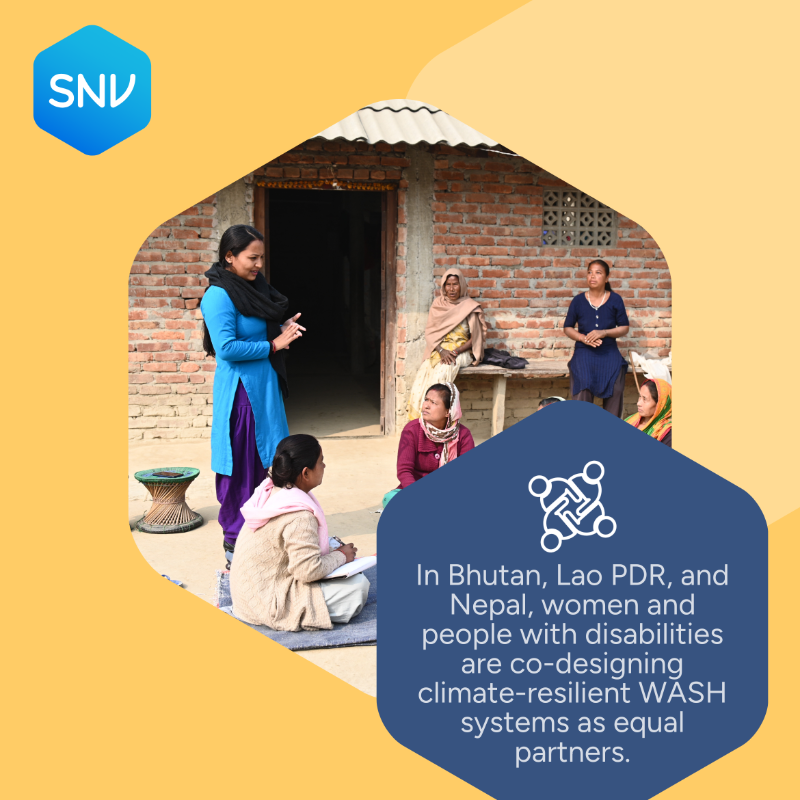 SNVworld's tweet photo. With collaborative efforts, we can create water systems that are accessible for all needs and sustainable to support future generations💧.

🔗 Read more: https://t.co/vPBaqC1qJK

#SNVImpactThatMatters #ClimateConversations
