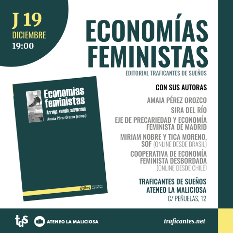 Traficantes de Sueños (@traficantes2010) on Twitter photo #hoy Presentación #libro
«Economías feministas. Arraigo, vínculo, subversión»
Organiza <a href="/Traficantes_Ed/">@traficantes-ed.bsky.social</a>
Jueves, 19 de diciembre, 19h
en <a href="/AteneoMaliciosa/">La Maliciosa</a>
acortar.link/ICCDni #hoy Presentación #libro
«Economías feministas. Arraigo, vínculo, subversión»
Organiza <a href="/Traficantes_Ed/">@traficantes-ed.bsky.social</a>
Jueves, 19 de diciembre, 19h
en <a href="/AteneoMaliciosa/">La Maliciosa</a>
acortar.link/ICCDni