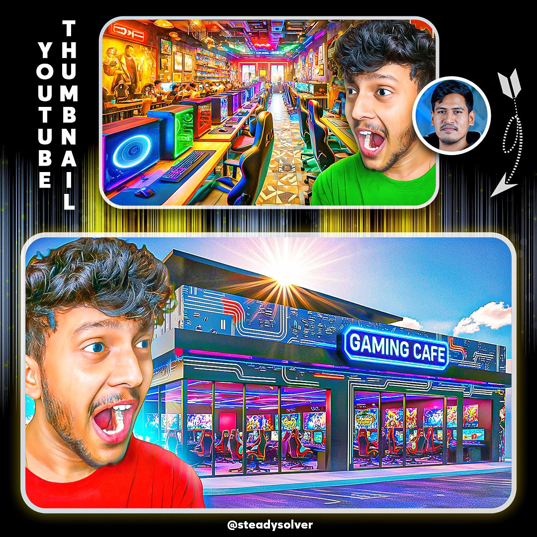 SteadySolver's tweet image. Designed this vibrant thumbnail for Dattrax Gaming—helping the video hit 421K+ views! 🔥🎮

Thumbnails matter. Ready to level up your YouTube game? Let’s create something epic! DM me.

#YouTubeThumbnails #ContentCreation  #GamingCommunity  #ThumbnailDesign