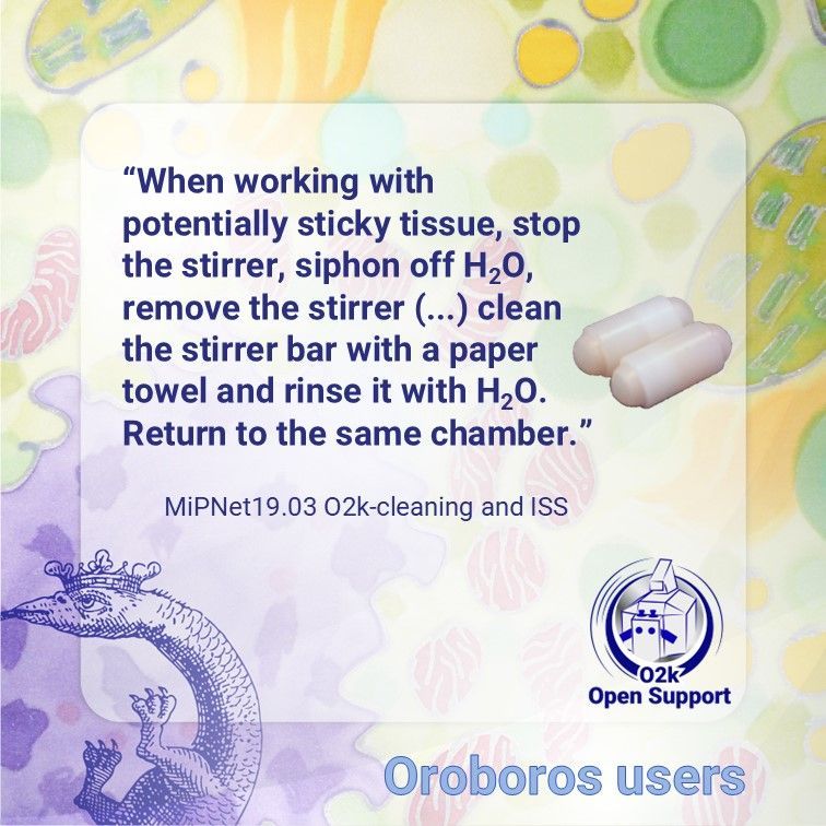 OroborosI's tweet image. Sticky situations: After working with a sticky tissue, proper cleaning of the stirrer is important. Follow these steps to keep your experiments running smoothly:
buff.ly/4f9ndJB

#O2kOpenSupport #HighResolutionRespirometry
