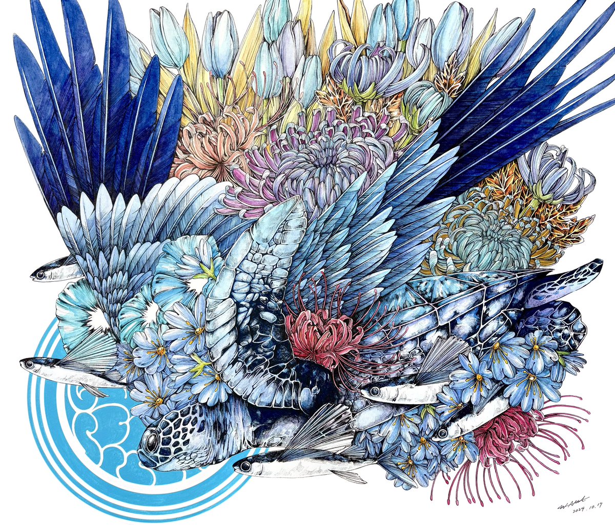 WAKA@デザフェス 【F-43】 tweet media