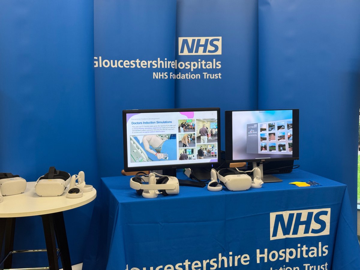 GHNHSFT Digital Education (@glos_digitaled) on Twitter photo 🚨 Drop by Redwood Education Centre today!
Learn how we’re using simulation-based education & #immersivelearning to transform training and drive innovation at
<a href="/gloshospitals/">Gloucestershire Hospitals NHS Foundation Trust</a>
✨ Ask questions and see simulation in action!
#SimulationEducation 🚨 Drop by Redwood Education Centre today!
Learn how we’re using simulation-based education & #immersivelearning to transform training and drive innovation at
<a href="/gloshospitals/">Gloucestershire Hospitals NHS Foundation Trust</a>
✨ Ask questions and see simulation in action!
#SimulationEducation