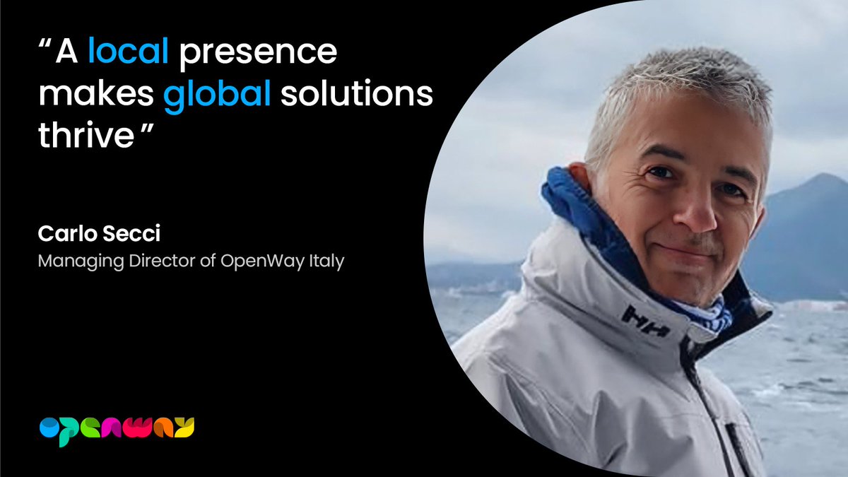How does OpenWay blend global expertise with local insight? Carlo Secci shares his journey in payments innovation and sheds light on OpenWay’s GLOCAL strategy. bit.ly/3ZGUMOO