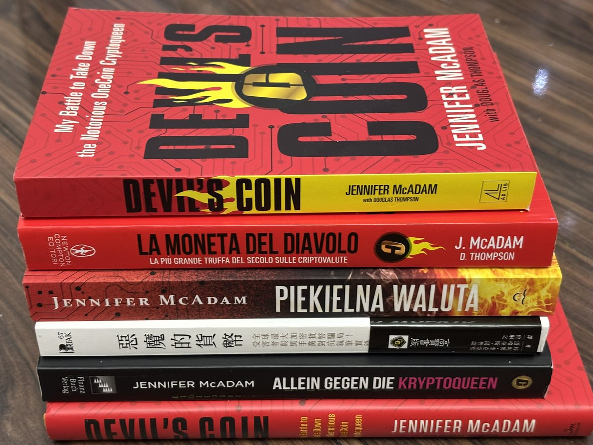 JenMcAdamUK's tweet photo. Thrilled as #DevilsCoin journeys across borders! Huge thanks to publishers in UK, USA, Italy, Germany, Taiwan, Poland, & Ukraine for their incredible support. Romania, coming soon! 📚❤️ A heartfelt thank you to Ukraine for publishing amidst war🙏
#BooksAcrossBorders
#nonfiction https://t.co/xQtnnk9w3I