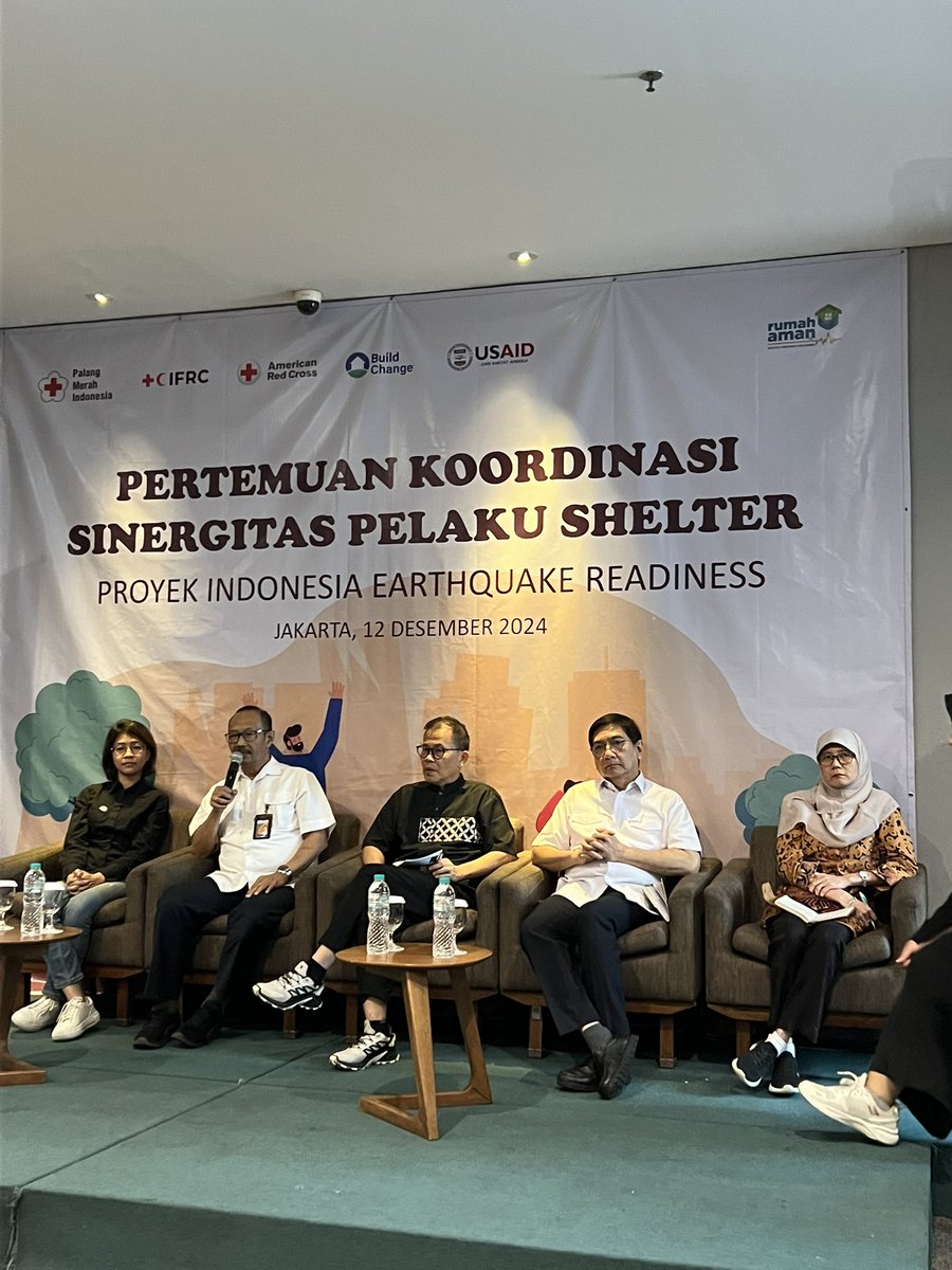 Muchrizal Harris (@muchharris) on Twitter photo Kick-off of the National Workshop on Retrofitting Field Manual & Shelter Sub-Cluster under the #USAID EQR Project, hosted by <a href="/palangmerah/">Indonesian Red Cross</a>, with reps from national govt, World Bank, UN-OCHA, NGOs, IFRC, BuildChange & more. #Retrofitting #shelter Kick-off of the National Workshop on Retrofitting Field Manual & Shelter Sub-Cluster under the #USAID EQR Project, hosted by <a href="/palangmerah/">Indonesian Red Cross</a>, with reps from national govt, World Bank, UN-OCHA, NGOs, IFRC, BuildChange & more. #Retrofitting #shelter