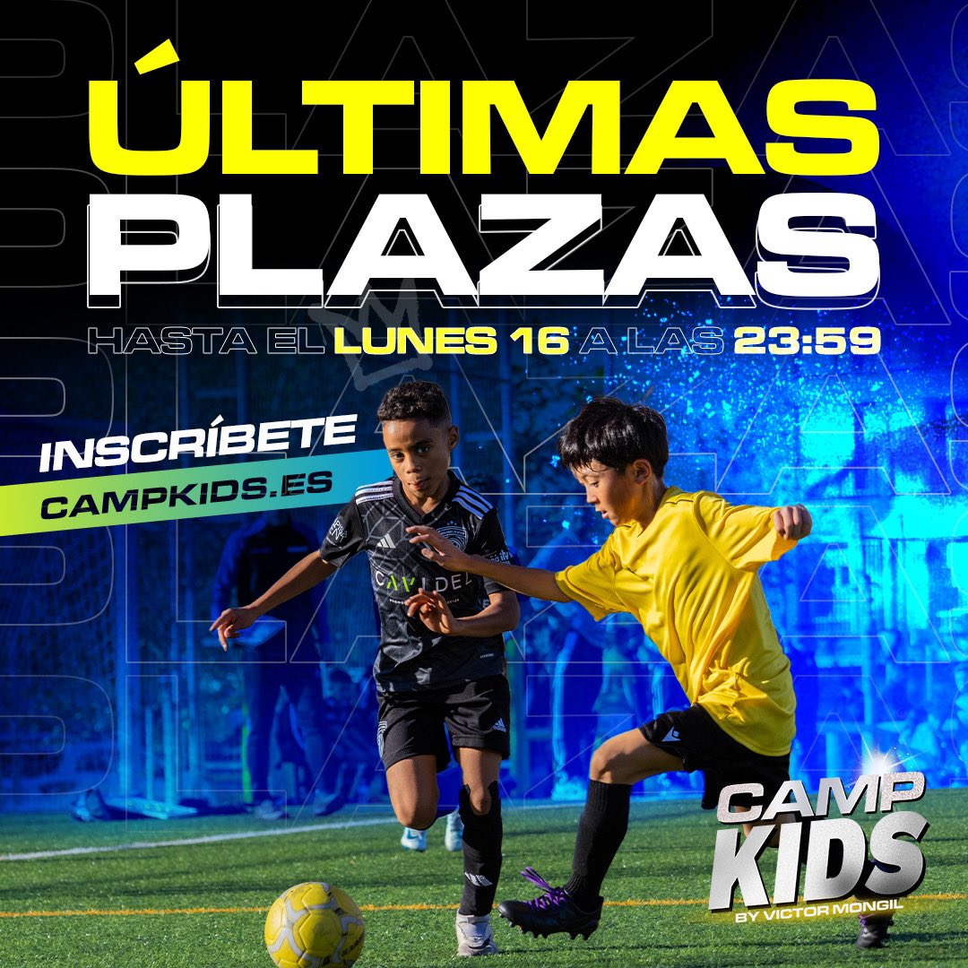 👉🏼 ¡Últimas plazas disponibles! 

No te quedes fuera de nuestro Campus de Navidad 🌟. Una experiencia inolvidable llena de diversión, aprendizaje y grandes momentos.

¡Reserva ya tu lugar y vive unas navidades diferentes! ⏳