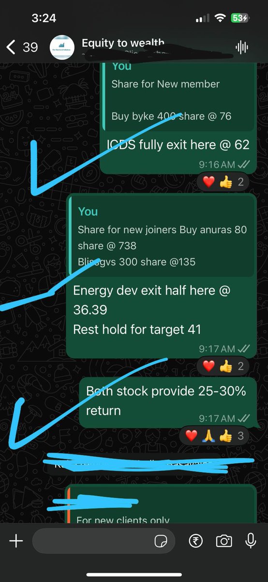 cadalukaanubhav's tweet photo. 3 calls exited in equity group today
#icds
#energydev
#manappuram
One can see every share which we share are rising and exited every screenshot attached daily
If one want such calls can join premium group where premium calls will be provided
To join one can WhatsApp @8740032032 or can directly join through link provided in my profile
https://t.co/i4VQVNpdrA
