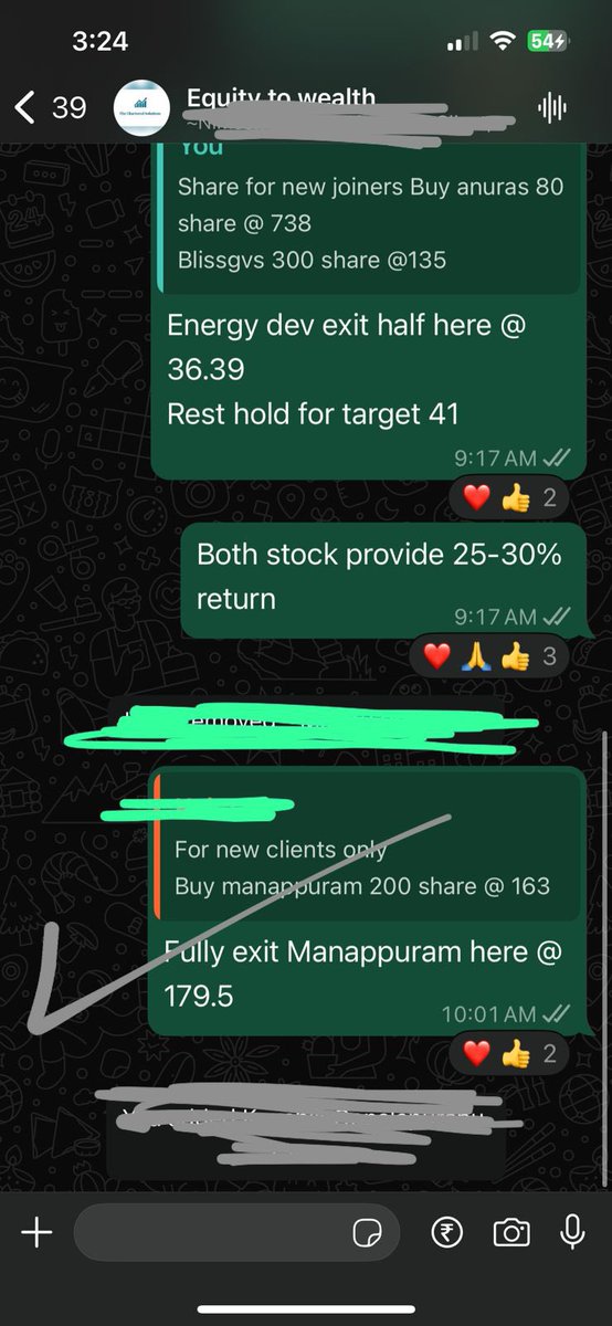 cadalukaanubhav's tweet photo. 3 calls exited in equity group today
#icds
#energydev
#manappuram
One can see every share which we share are rising and exited every screenshot attached daily
If one want such calls can join premium group where premium calls will be provided
To join one can WhatsApp @8740032032 or can directly join through link provided in my profile
https://t.co/i4VQVNpdrA