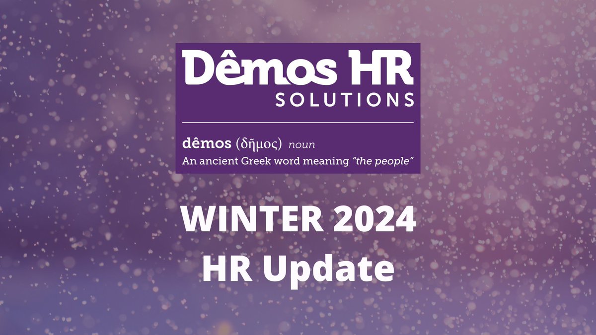 In our Winter HR Update, we provide a summary on key #employerFAQs we’ve answered this year, as well as detailing important changes you need to have in place as a result of the Budget. Read it here: mailchi.mp/15440145e3eb/d…

#HRConsultant #HRAdvice #NorthWest #GreaterManchester