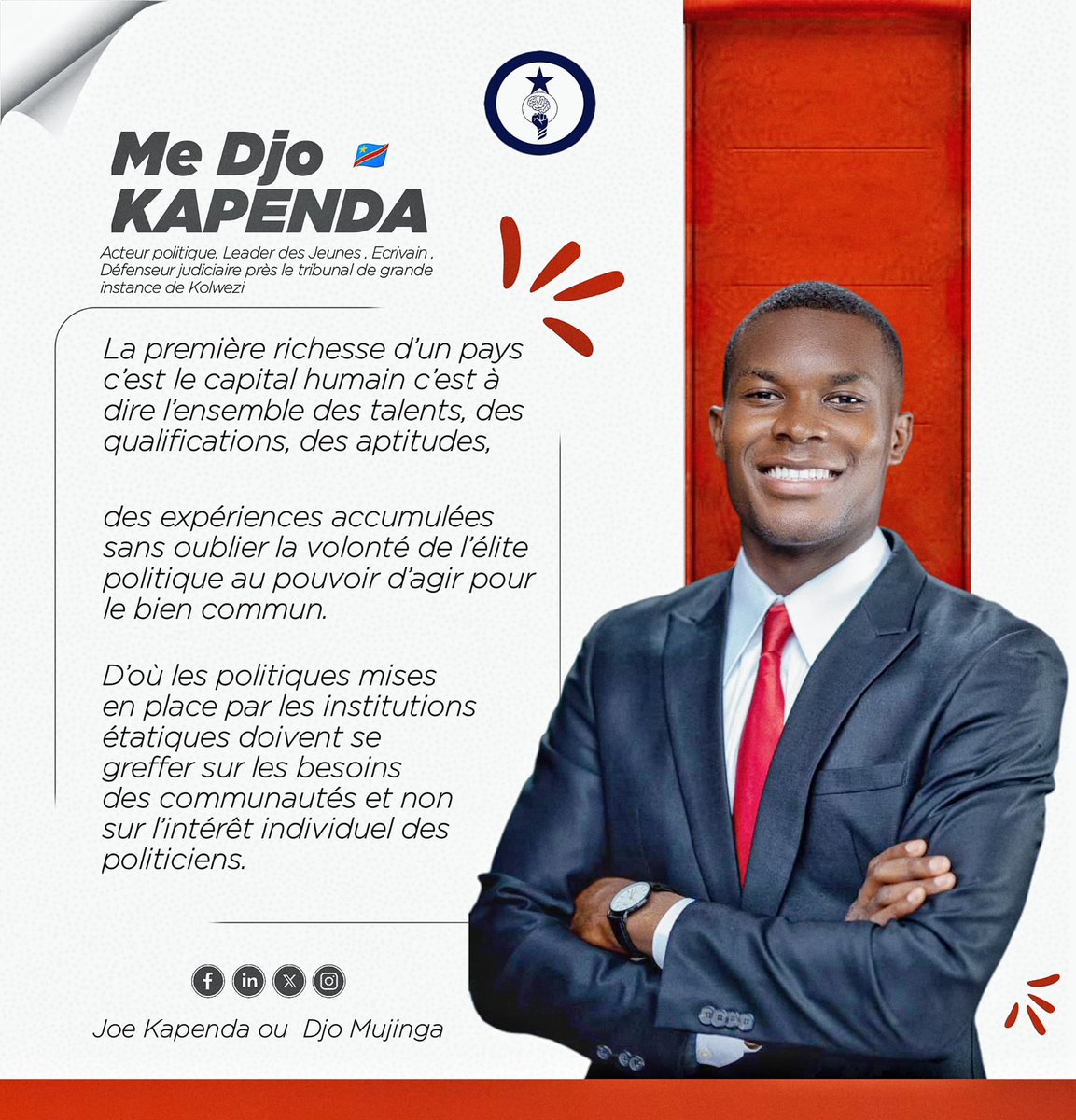 Définissons les lignes de conduite pour le meilleur de la RDC 🇨🇩✊🏽
Éveil patriotique