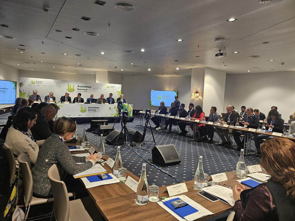 Inicia la XVII Asamblea General de Asociación de las Televisiones Educativas y Culturales Iberoamericanas <a href="/ATEIOficial/">ATEI</a> Porto-Portugal.<a href="/MiguelNT01/">Miguel Naranjo-Toro</a>  Rector de la #UTN cumple agenda oficial de cooperación científica, académica y cultural con instituciones del mundo.