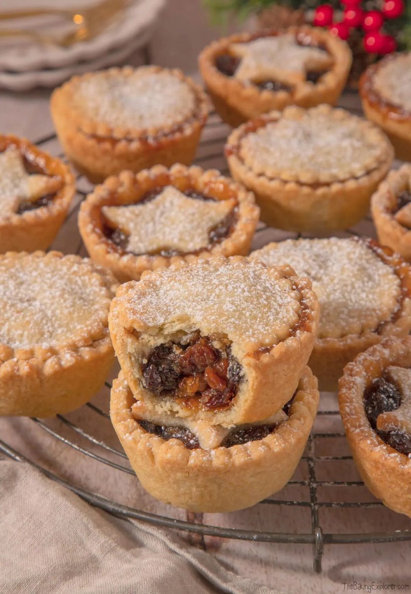 Mince Pies - a classic Christmas bake with buttery pastry and fruity mincemeat! I’ve been making Mince Pies for years and years, so this is a tried and tested recipe. Homemade mince pies are easier to make than you probably think. Get the recipe: buff.ly/3RpXAdZ