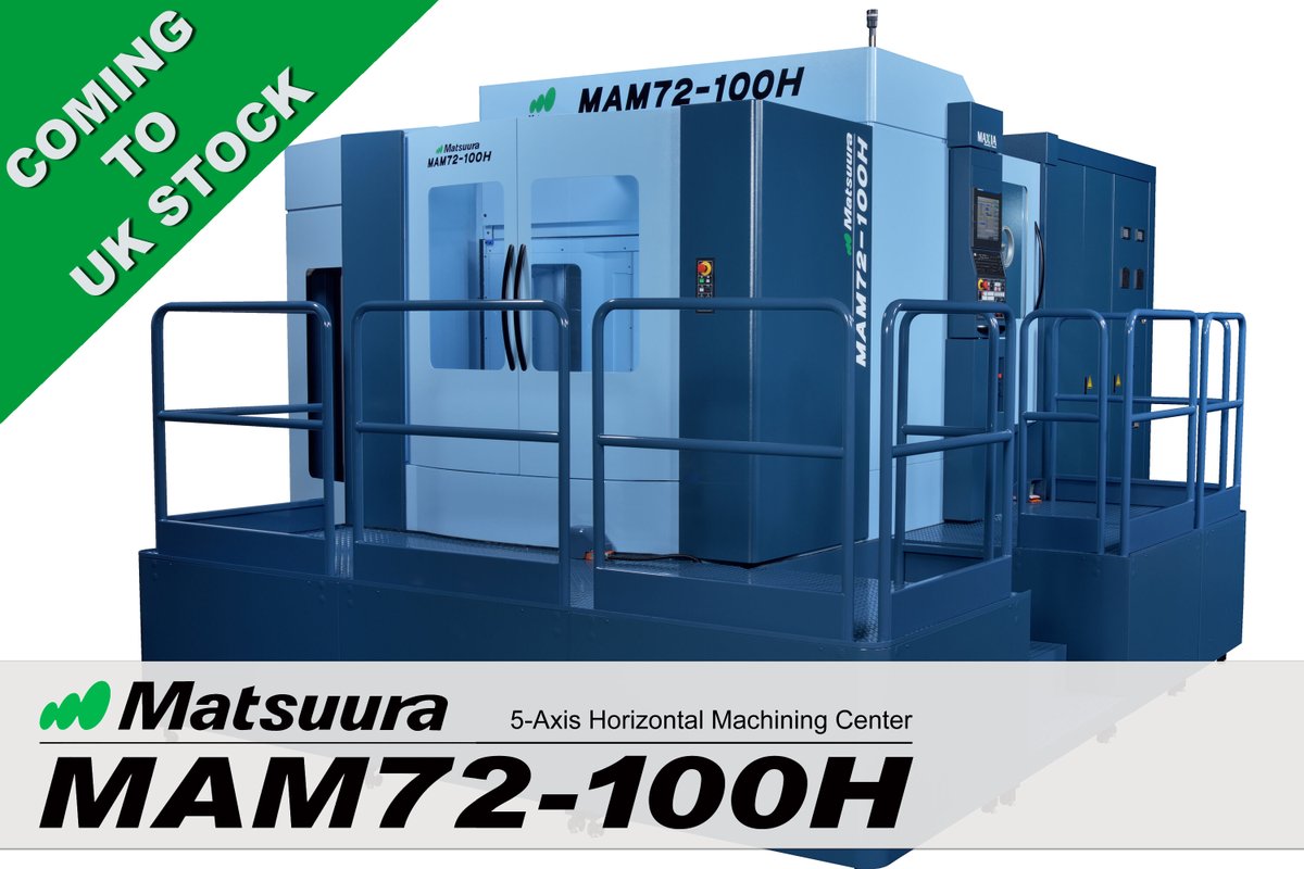 Matsuura_UK's tweet image. Coming to UK Stock;

The colossal twin pallet 5 axis Matsuura MAM72-100H!

Call us on 01530 511400 for more information.

#automatedpalletpool #5axismachining #Matsuura #cncmachiningparts #ukmfg
