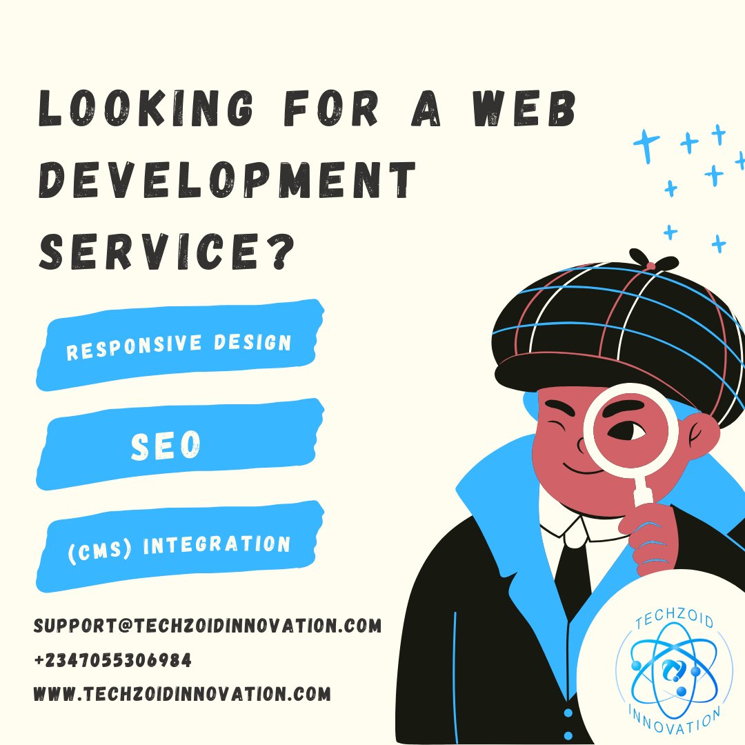 TechzoidNG's tweet image. Elevate Your Online Presence 🚀 with a Stunning Website! 🌐

Techzoid Innovation can help you create a website that&apos;s not just functional, but also visually appealing and effective.

Let&apos;s build something amazing together!

#webdevelopment #webdesign #website #digitalmarketing