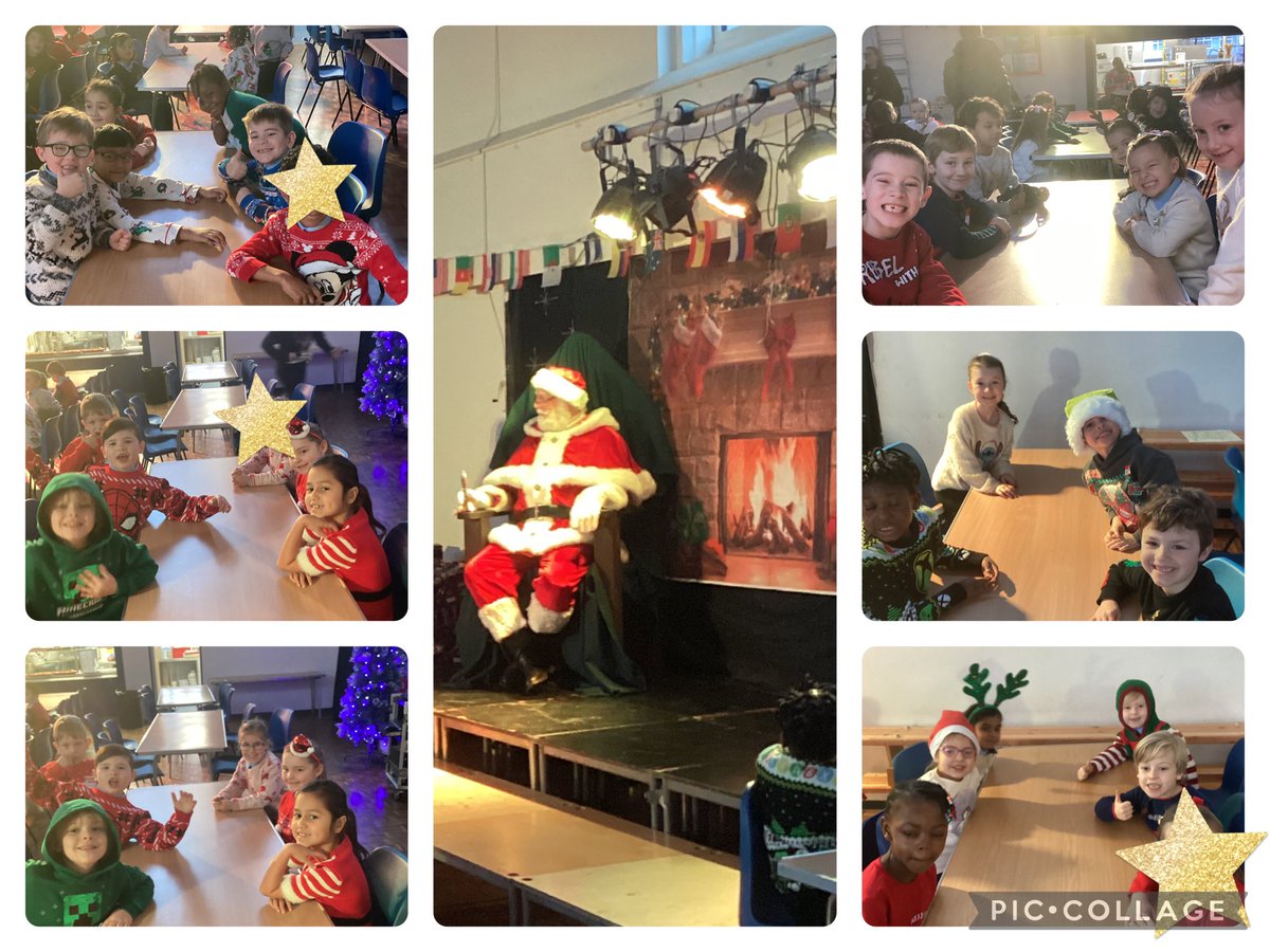 Year 2 have had an exciting morning having breakfast with Santa! 🎅🏻🎄