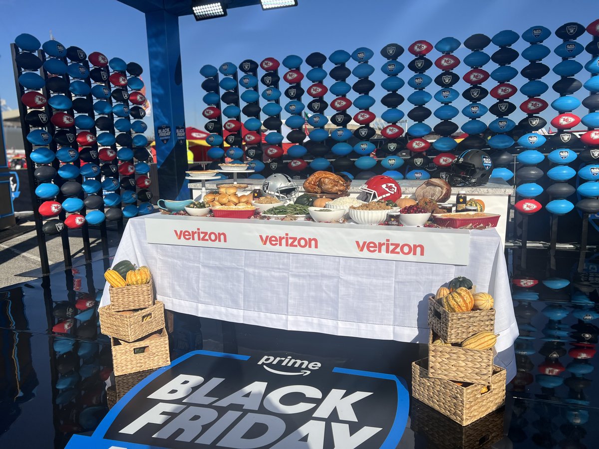 FilmwerksLLC's tweet photo. ⭐We’re still reflecting on the incredible experience of being part of the #Amazon  Black Friday #football  Game at #ArrowheadStadium!🏟️Here’s a closer look at the stunning set designs that helped bring this event to life.🏈Thanks again Amazon, for allowing us to be apart of it!! https://t.co/Hg4OJrZ1Cz