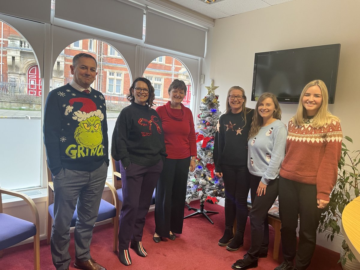 Bevirs's tweet photo. Our staff have put on their knitwear in support of @savechildrenuk's annual #ChristmasJumperDay! https://t.co/jQYxfbH1OF