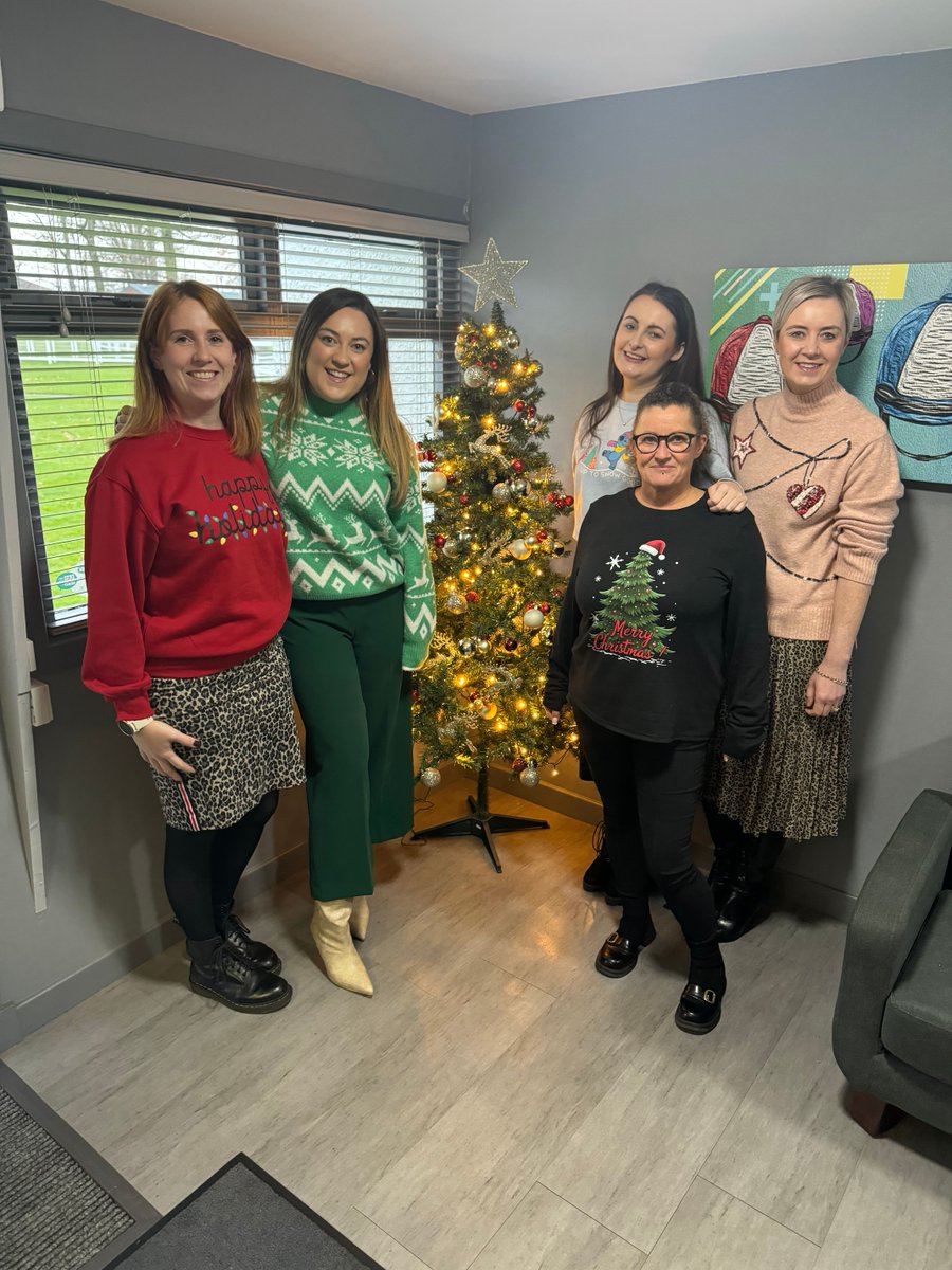 HamiltonParkRC's tweet photo. It’s beginning to look a lot like Christmas at Hamilton Park! 🎅🏼🎄✨ Some of our team have donned their festive knits to support Save The Childrens Christmas Jumper Day.

To donate £5 text HAMPARK to 70050

#hamiltonpark #savethechildren https://t.co/2v7DY2ekZN