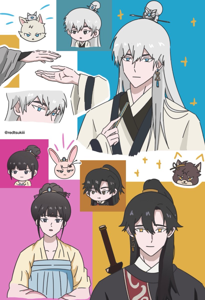 redtsukiii's tweet photo. ⏳🐱🐶🐰
#linkclick #时光代理人 #shiguang #qiaoling #ヒカトキ https://t.co/eJkBkdC6ZP