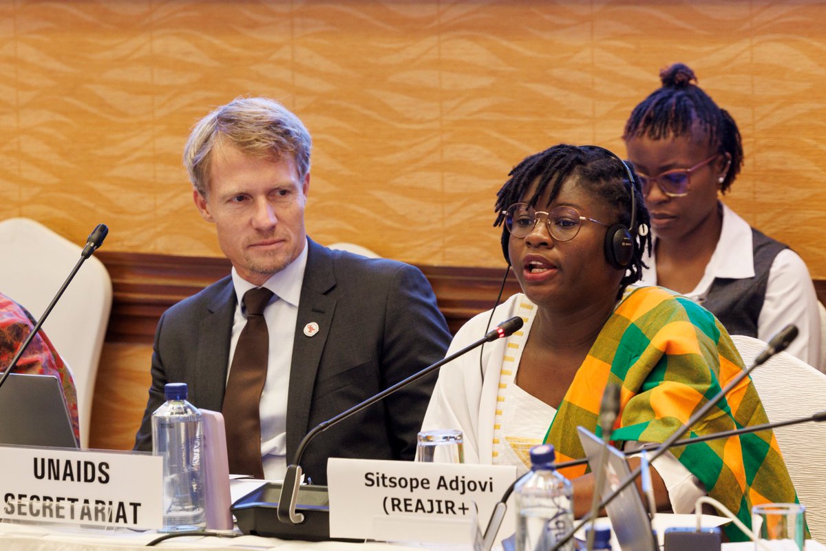 Sitsope Adjovi Husunukpe, you inspire me! Thank you for sharing your personal path for the respect of your rights. We must all transfer the rage of powerlessness into action, and turn our fears into battles! We must not rest until we #endAIDS as a public health threat.
#PCB55