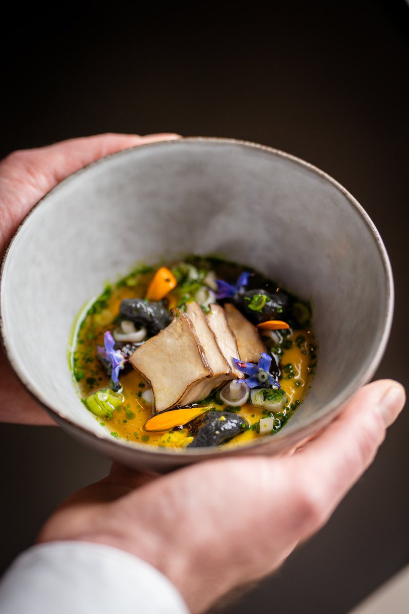 Pumpkin | Jerusalem Artichoke | Black Garlic | King Oyster 
Like a hug in a bowl

There is still time to experience our current chef’s choice menu before the end of the year