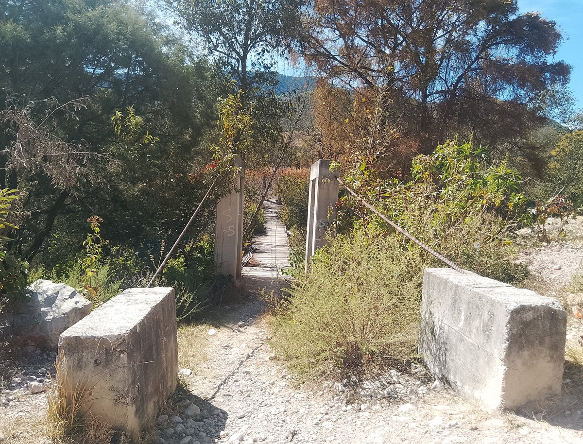 Gomlovir's tweet photo. Obras que en la época prehispánica fueron construidas a base de elementos naturales sólidos para la creación de primitivos puentes con el único propósito de cruzar grandes ríos. Sitios que guardan crónicas. https://t.co/2u0RO1Q1kv