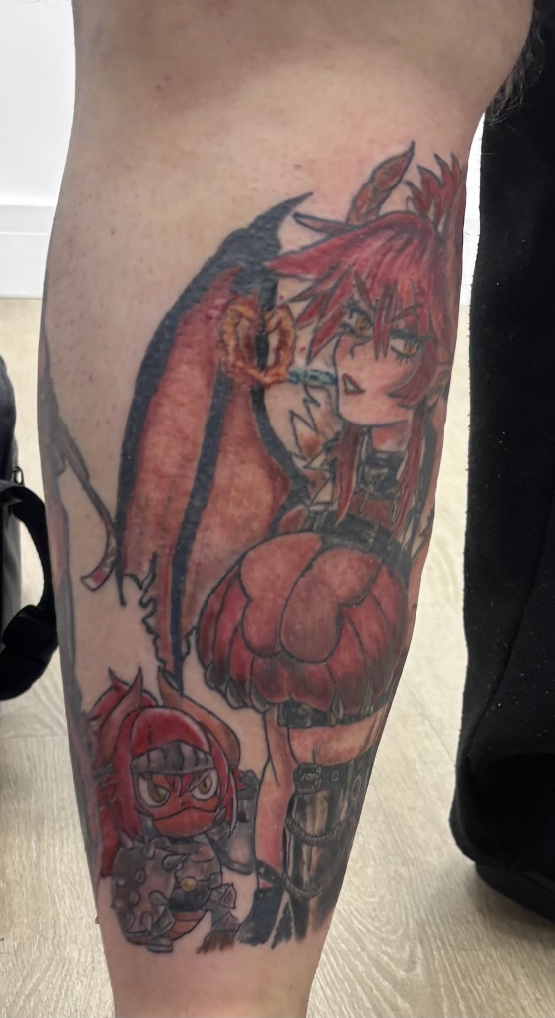ttttoo Ken 'DANDADAN' leg sleeve for amazing @twzens 2 session
