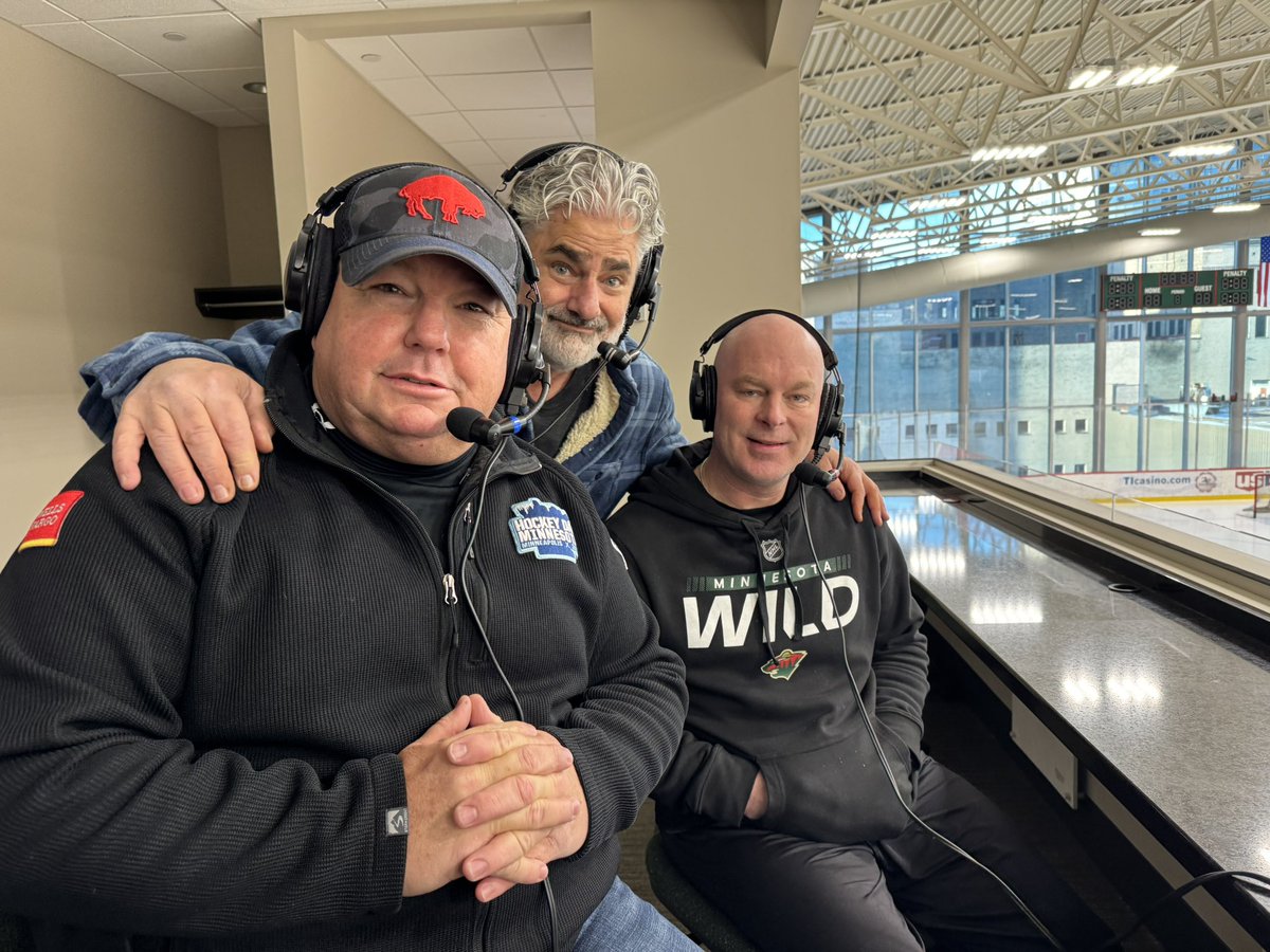 KFAN1003's tweet image. NOW: #mnwild Head Coach John Hynes joins @PAOnTheMic LIVE from Tria Rink to kick off #VOXInTheBox!

LISTEN: KFAN.com/listen
@iHeartRadio
