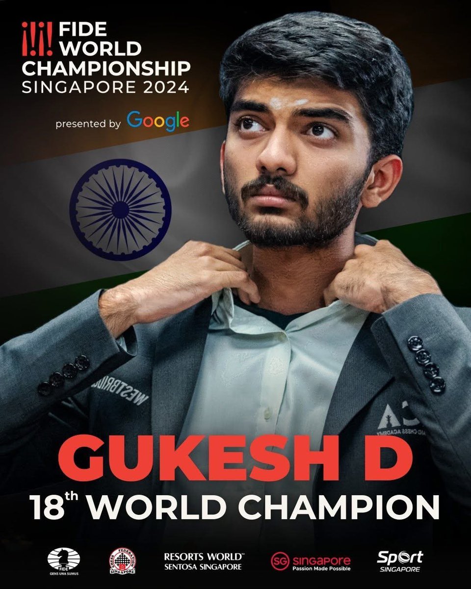 Youngest chess champion- proud be an indian